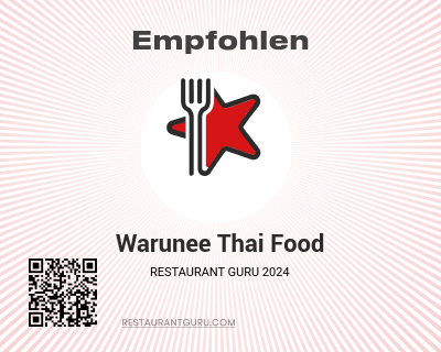 Warunee Thai Food - Empfohlen in Den Haag