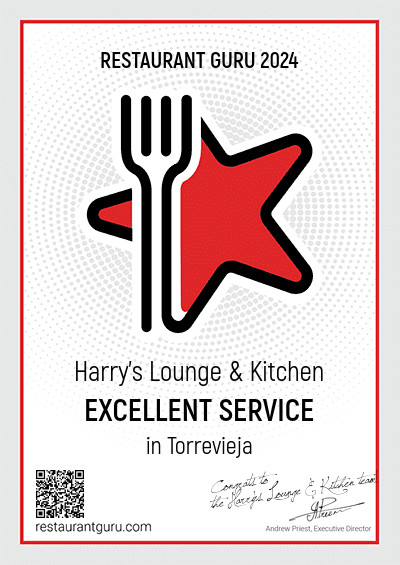 Harry's Lounge & Kitchen - Excellent service in Torrevieja