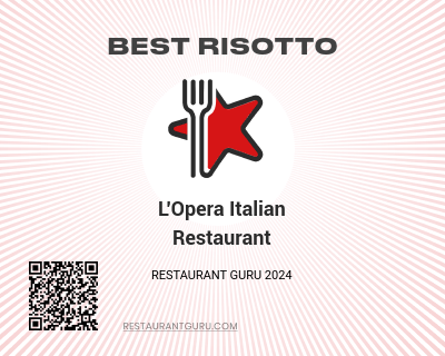 L'Opera Italian Restaurant - Best risotto in Long Beach