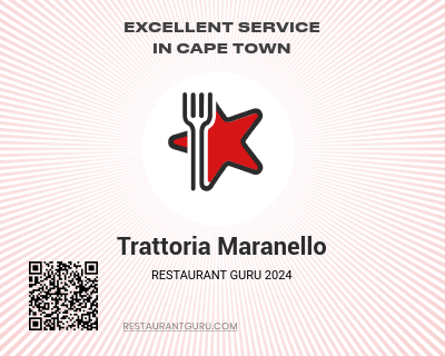 Trattoria Maranello - Excellent service in Cape Town