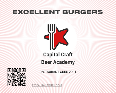Capital Craft Beer Academy - Excellent burgers in Pretoria