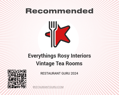 Everythings Rosy Interiors Vintage Tea Rooms - Recommended in Buxton