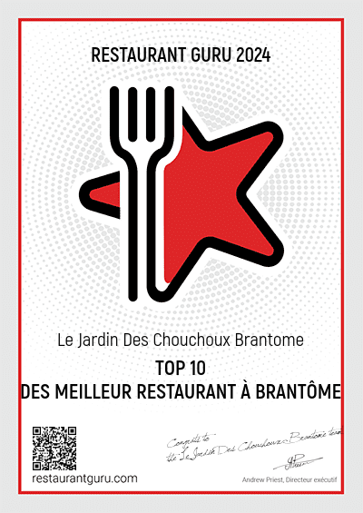 Le Jardin Des Chouchoux Brantome - A top 10 best restaurant in Brantôme à Brantôme