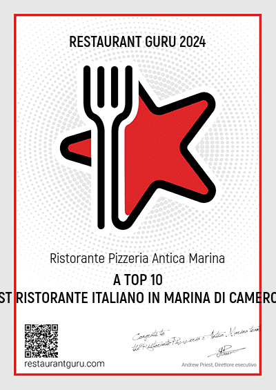 Ristorante Pizzeria Antica Marina - A top 10 best ristorante italiano in Marina di Camerota in Marina di Camerota