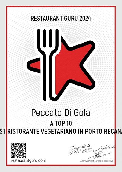 Peccato Di Gola - A top 10 best ristorante vegetariano  restaurant in Porto Recanati in Porto Recanati