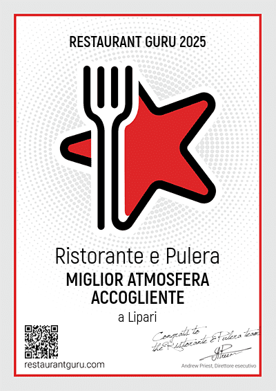 Ristorante e Pulera - Miglior atmosfera accogliente in Lipari