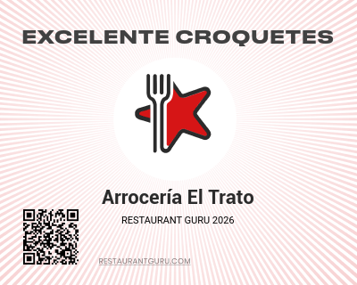 Arrocería El Trato - Excelente croquetes em Madrid